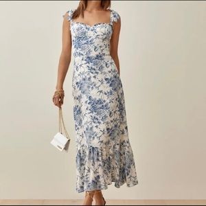 NWT! Reformation Nikita Dress Pompadour Size 6 - Never Worn!